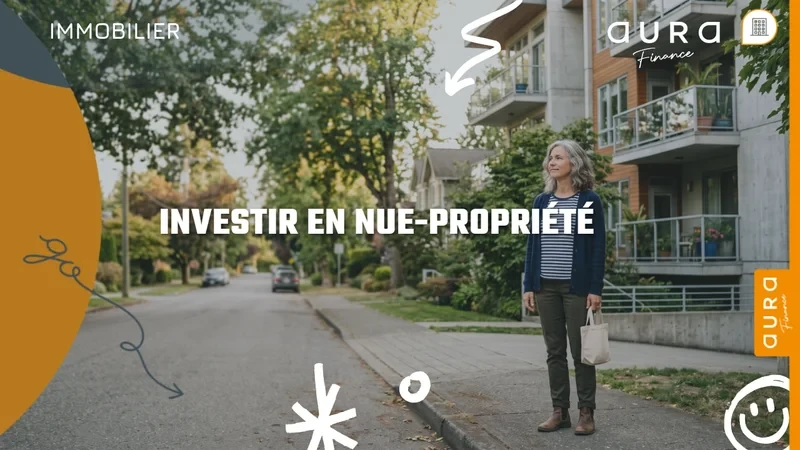 Femme qui regarde un immeuble récent avec balcons