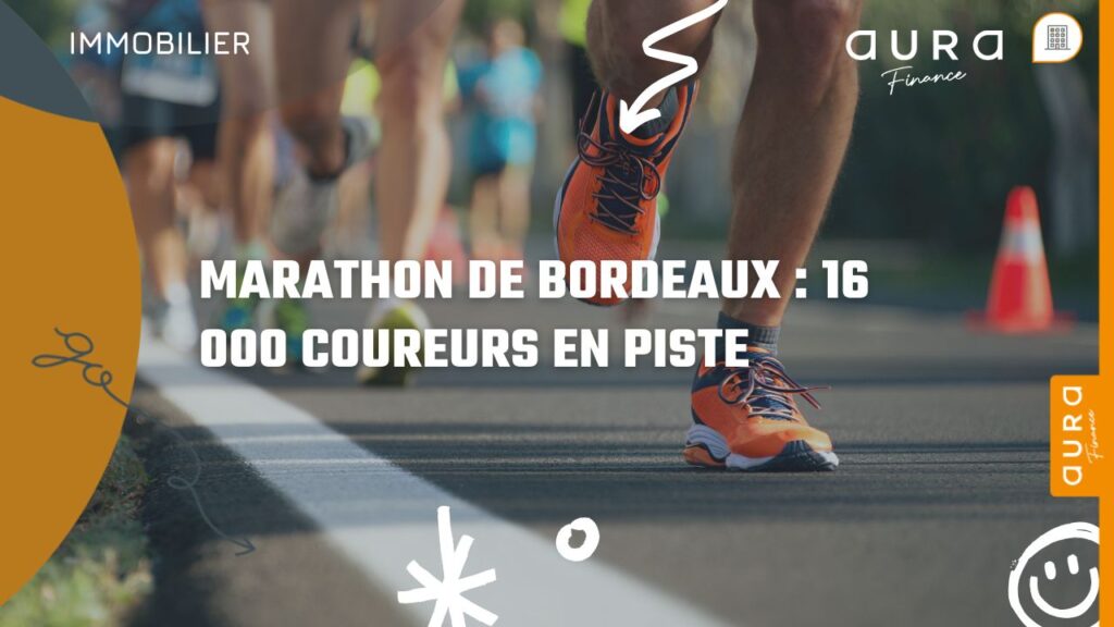 Marathon de Bordeaux coureurs en piste