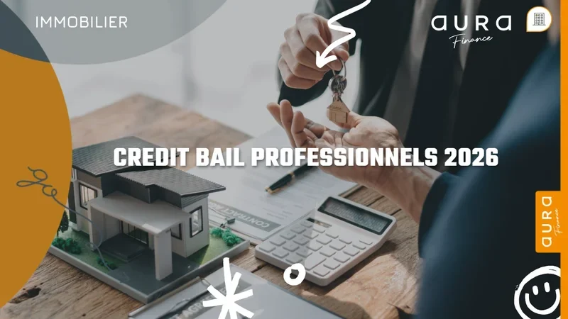 Crédit-bail immobilier pour professionnels en 2026 : mécanisme et arbitrages - Aura Finance