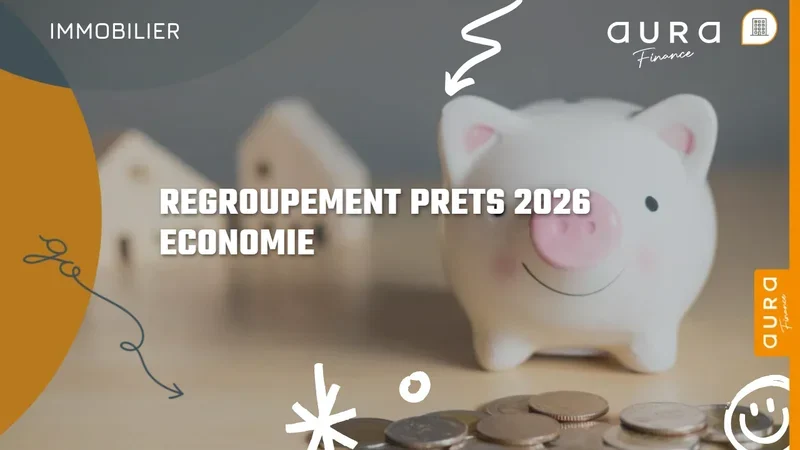 Regroupement de prêts en 2026 : alléger ses mensualités efficacement - Aura Finance