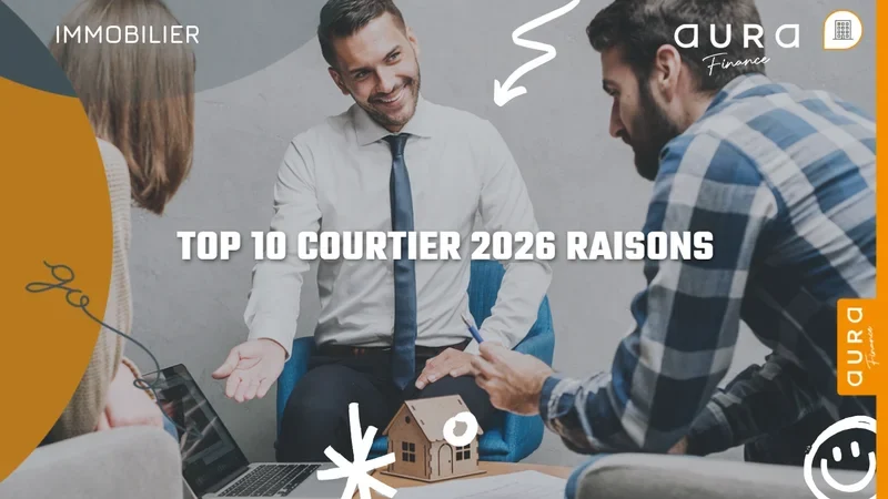 Top 10 des raisons de passer par un courtier en 2026 pour votre prêt immobilier - Aura Finance