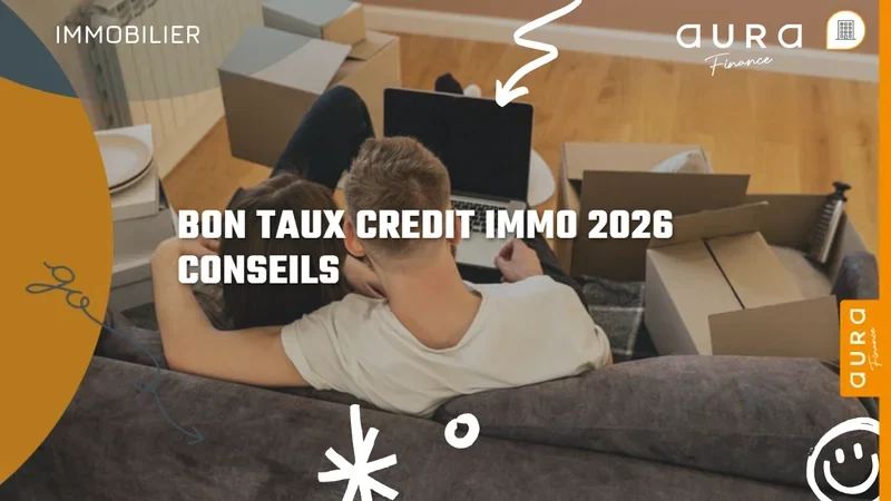 Sept conseils pour obtenir un bon taux de crédit immobilier en 2026 - Aura Finance