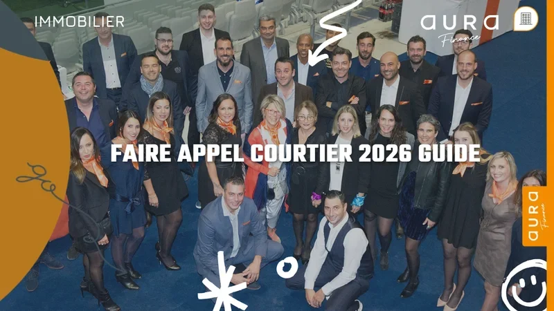 Crédit immobilier en 2026 : faire appel à un courtier, comment ça marche ? - Aura Finance