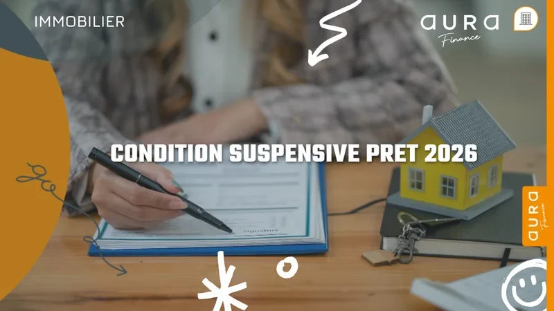 Condition suspensive de prêt immobilier en 2026 : rédiger pour se protéger - Aura Finance