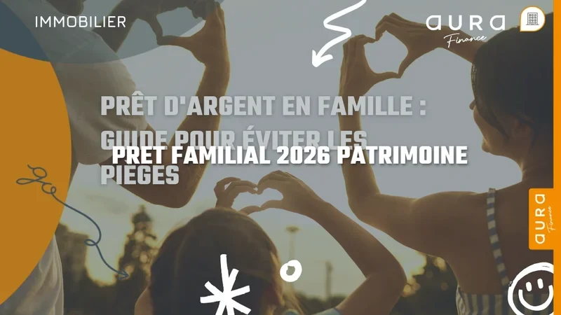 Prêt familial en 2026 : règles juridiques, fiscales et stratégie patrimoniale - Aura Finance