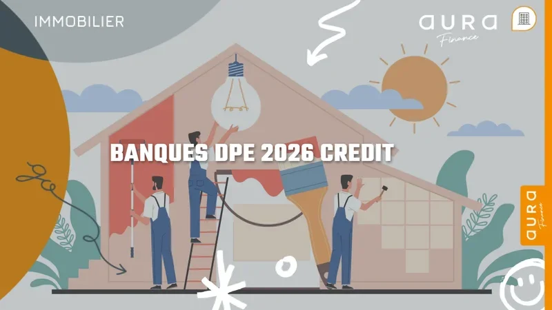 Les banques et le DPE en 2026 : impact sur l'octroi du crédit immobilier - Aura Finance