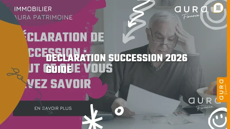 Déclaration de succession en 2026 : délais, calcul et impact sur l'immobilier - Aura Finance