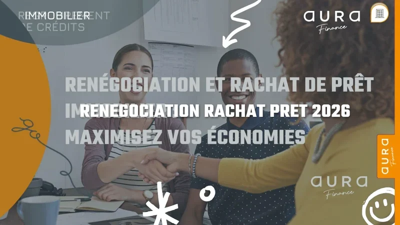 Renégociation et rachat de prêt immobilier en 2026 : quand et comment agir ? - Aura Finance