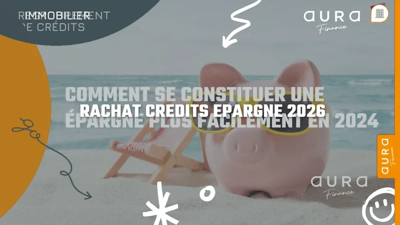 Rachat de crédits en 2026 : se constituer une épargne tout en réduisant ses mensualités - Aura Finance