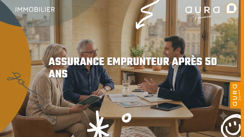 Assurance emprunteur senior après 50 ans - Aura Finance Bordeaux