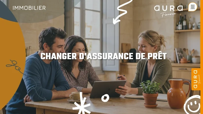Changer d'assurance de prêt immobilier : une conseillère explique la démarche à un couple